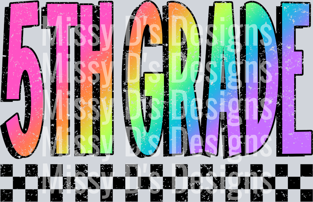 Neon 5th Grade