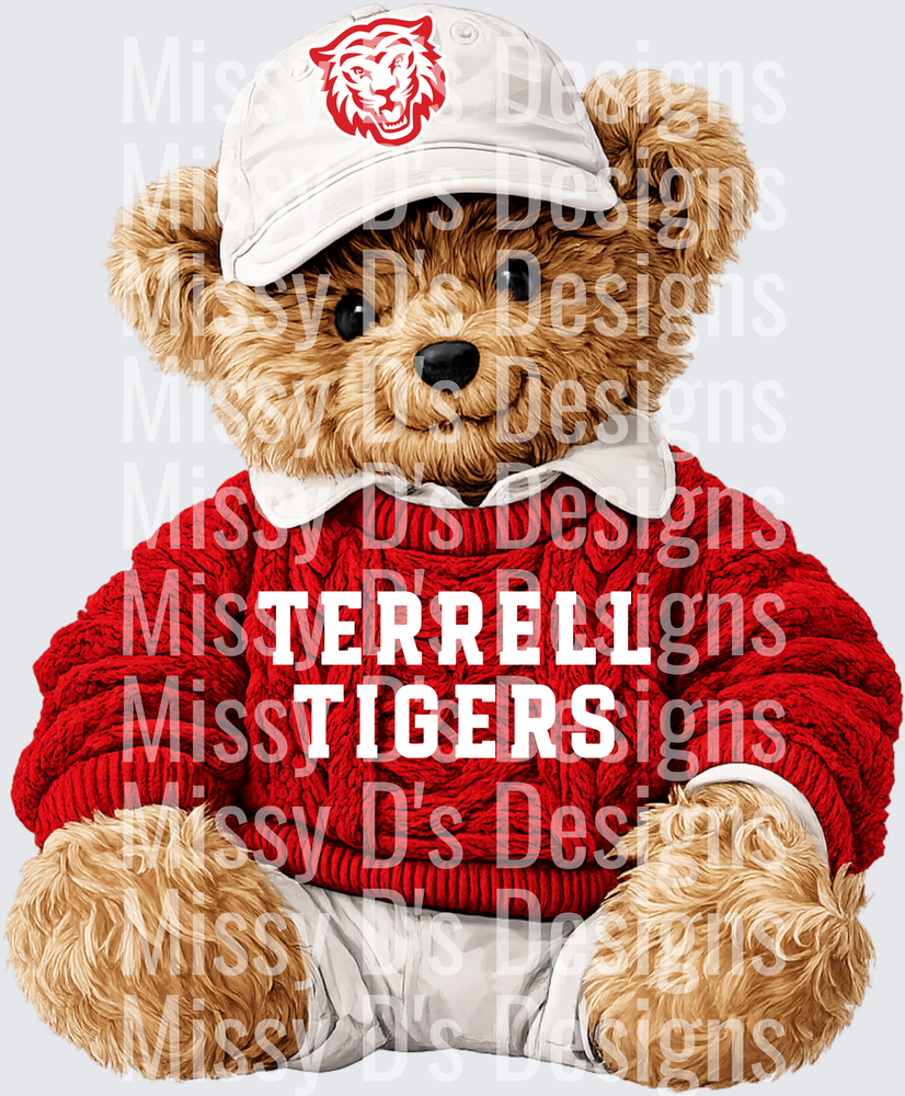 preppy bear terrell tigers