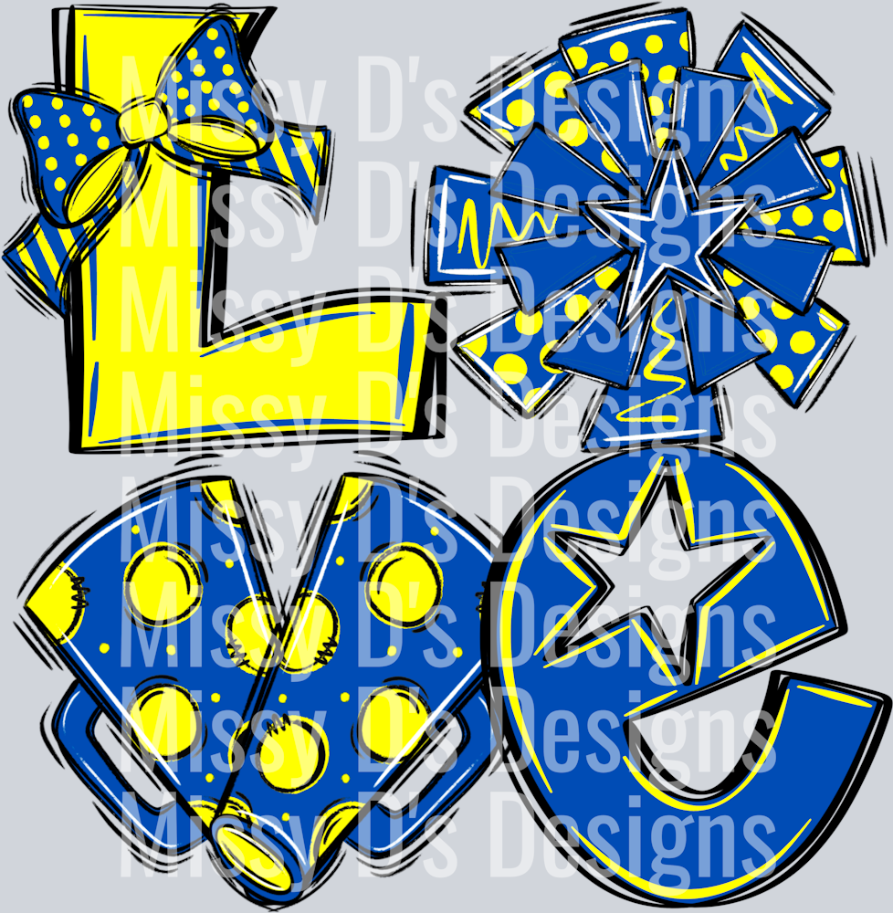 LoveCheerblueyellow