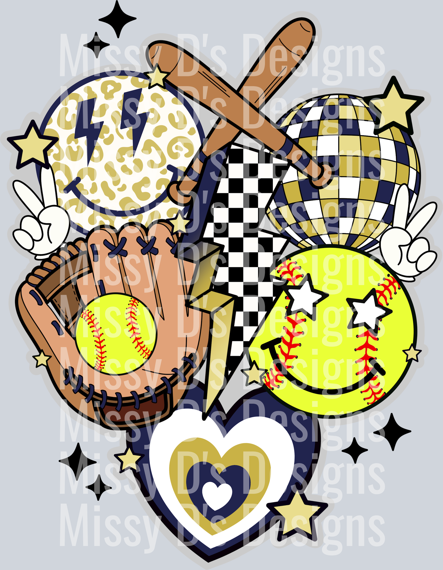 Retro_Softball_Blue_Gold 2