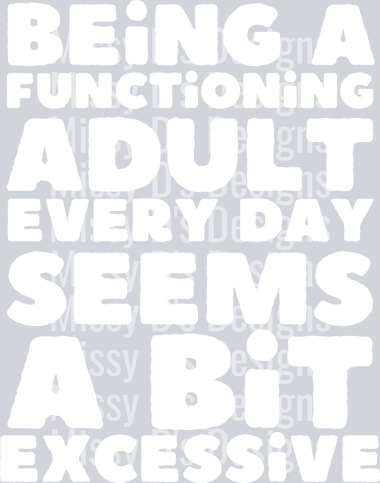 a functional adult white