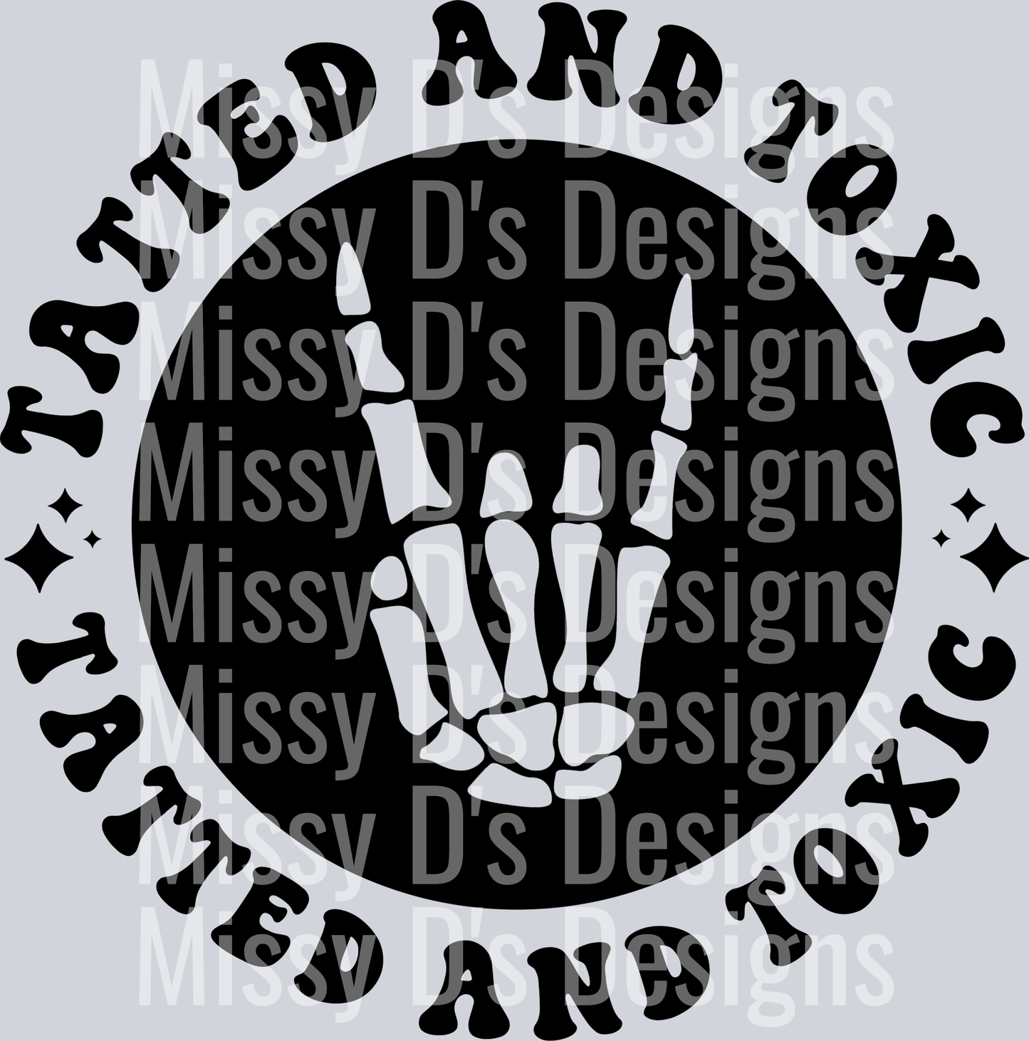 Tatted And Toxic Pocket Design
