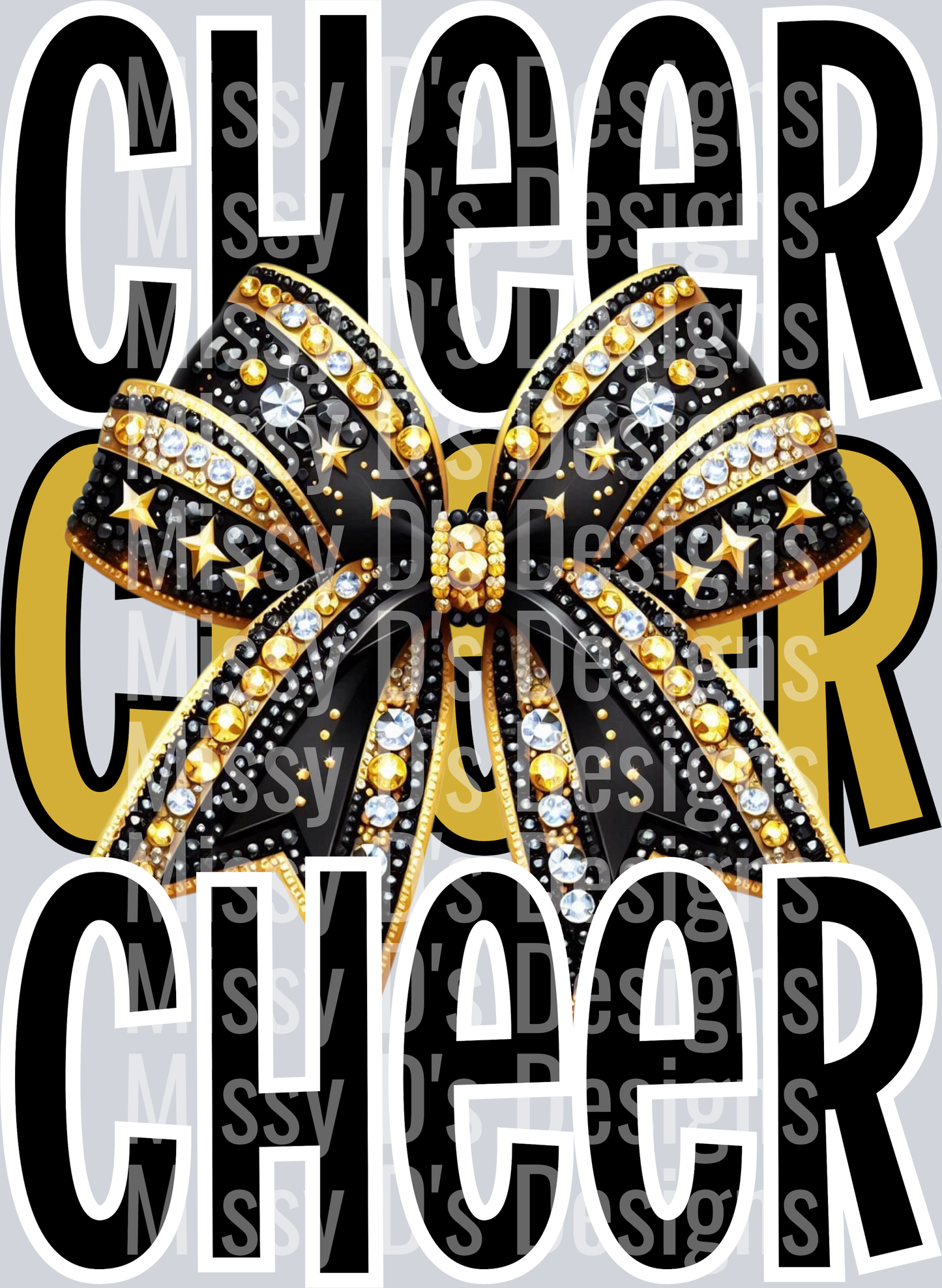 Cheer black gold - Copy