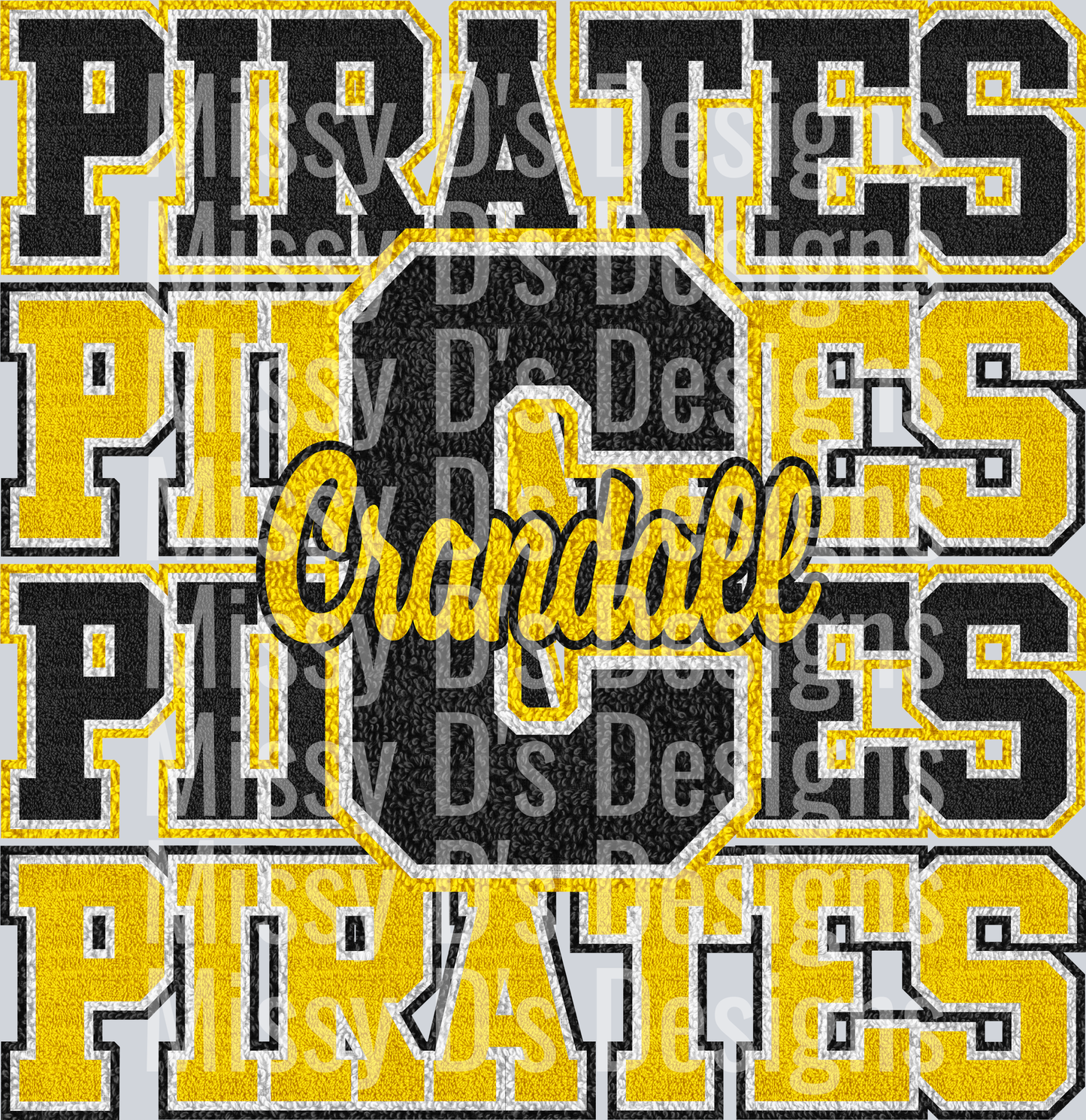 1Pirates Crandall Yellow Gold Black