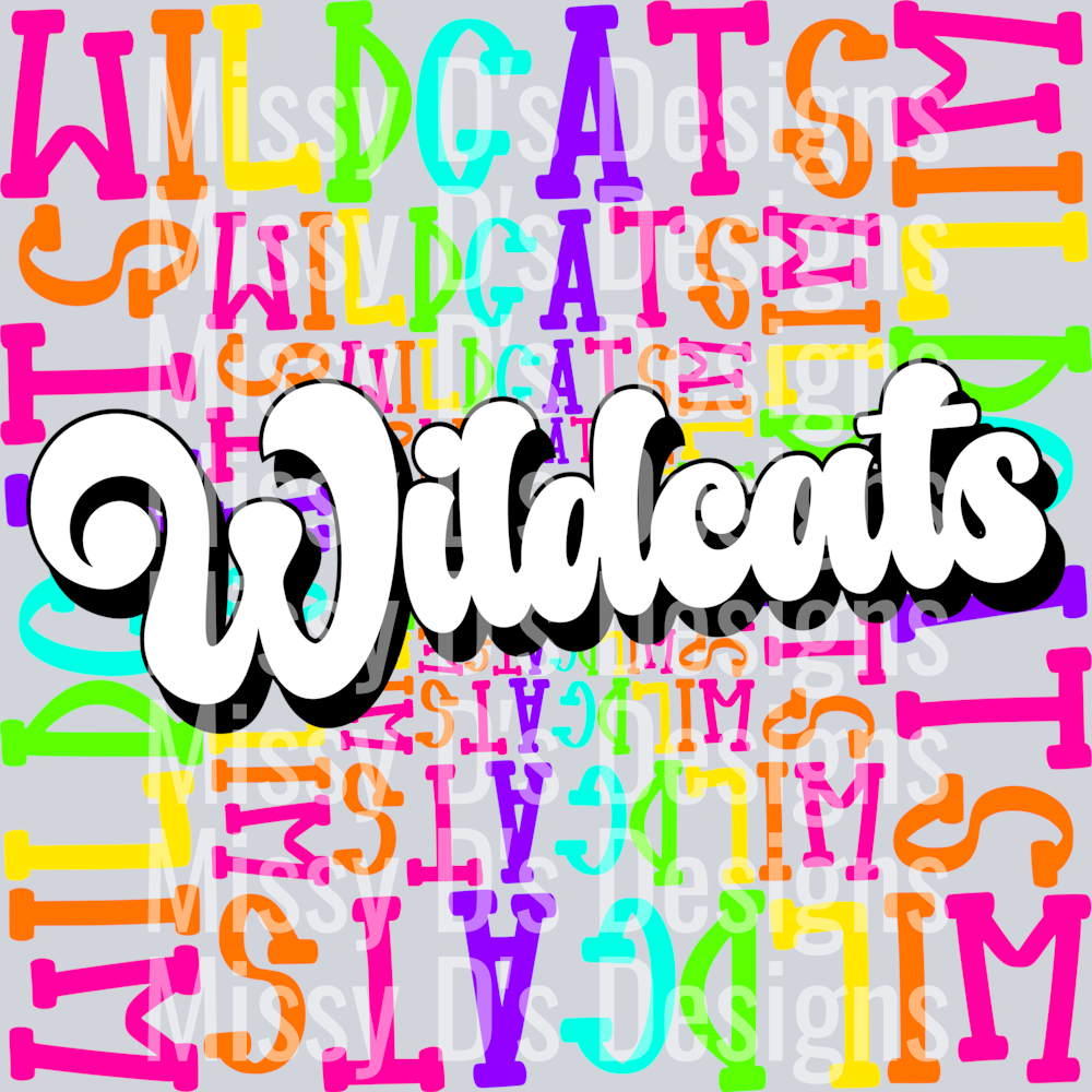 wildcats colorful
