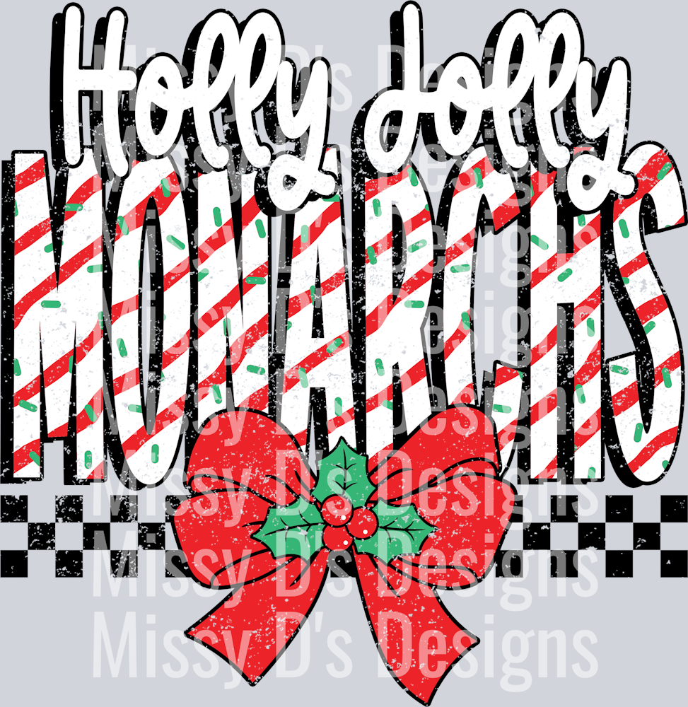 Holly Jolly Monarchs