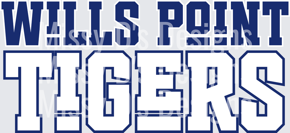 funky font wills point tigers (1)