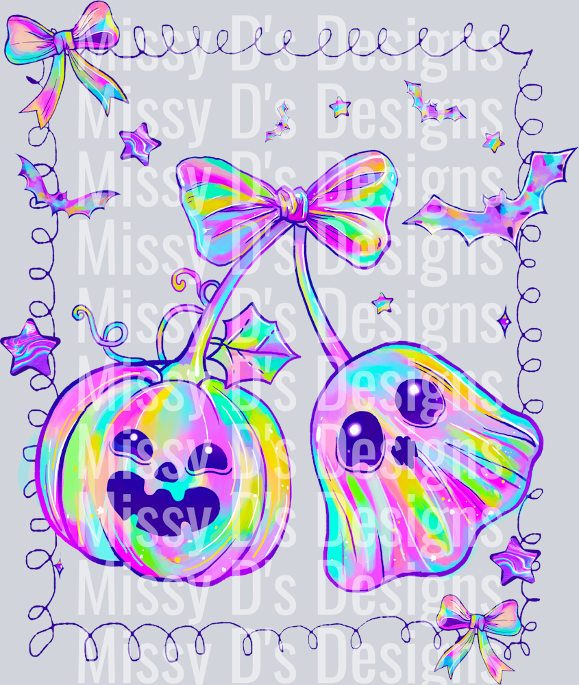 pumkin and ghost A