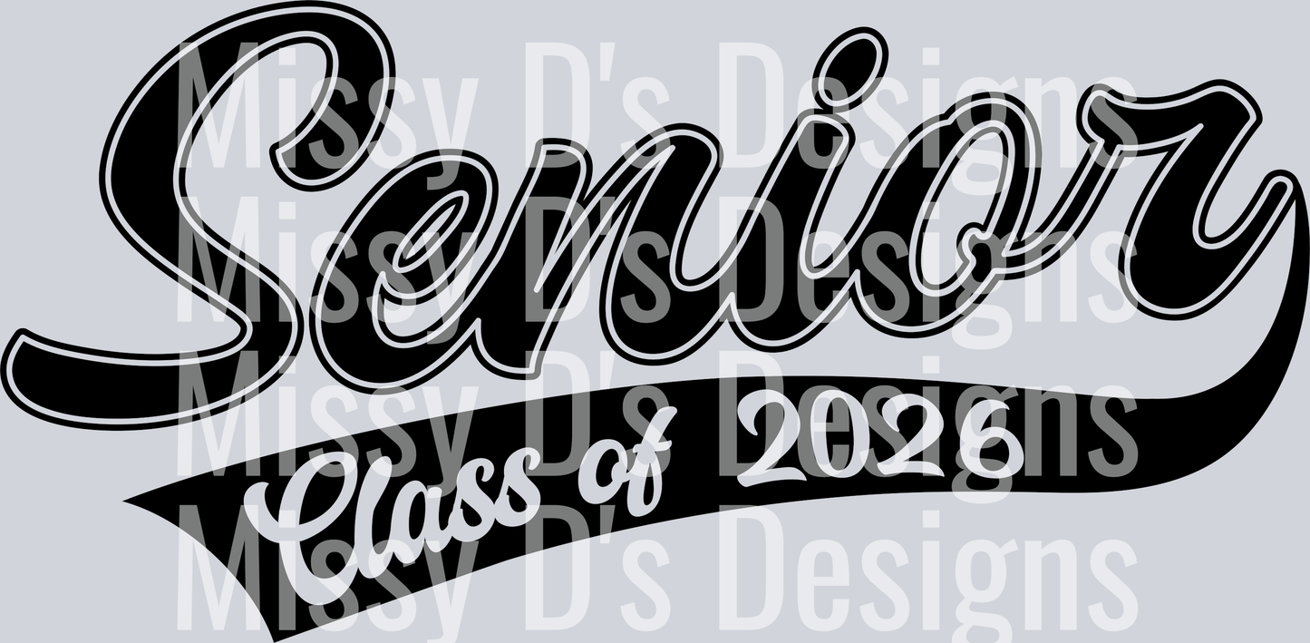 Senior class of 2026 Retro 01