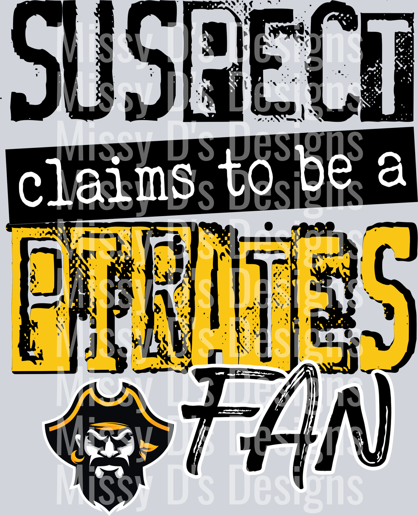 1Pirates Yellow Gold Black