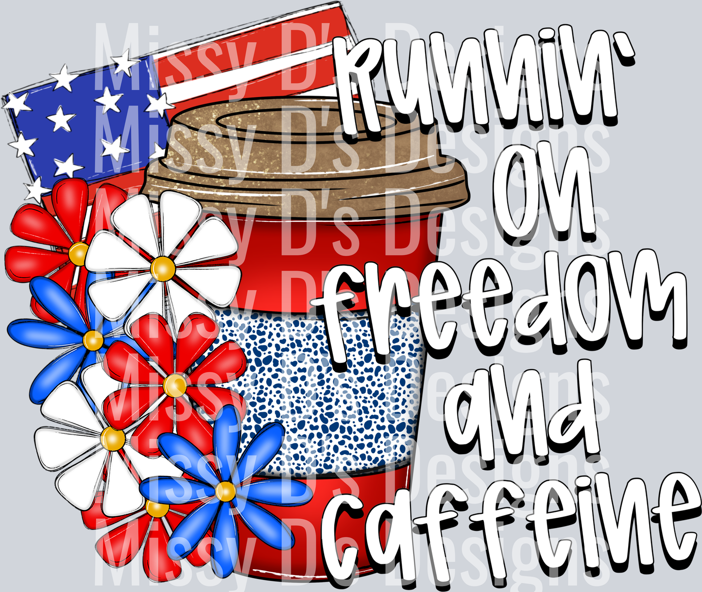 Runnin' on Freedom and caffeine