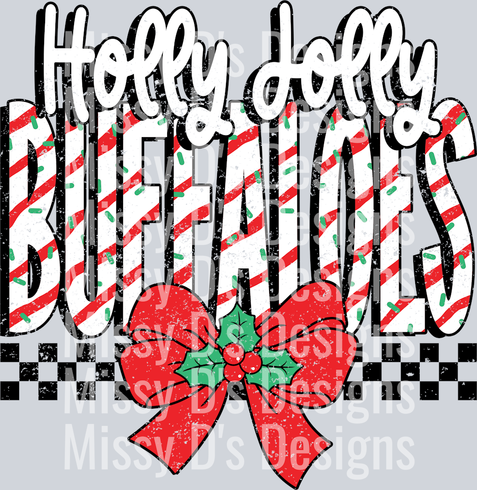 Holly Jolly Buffaloes