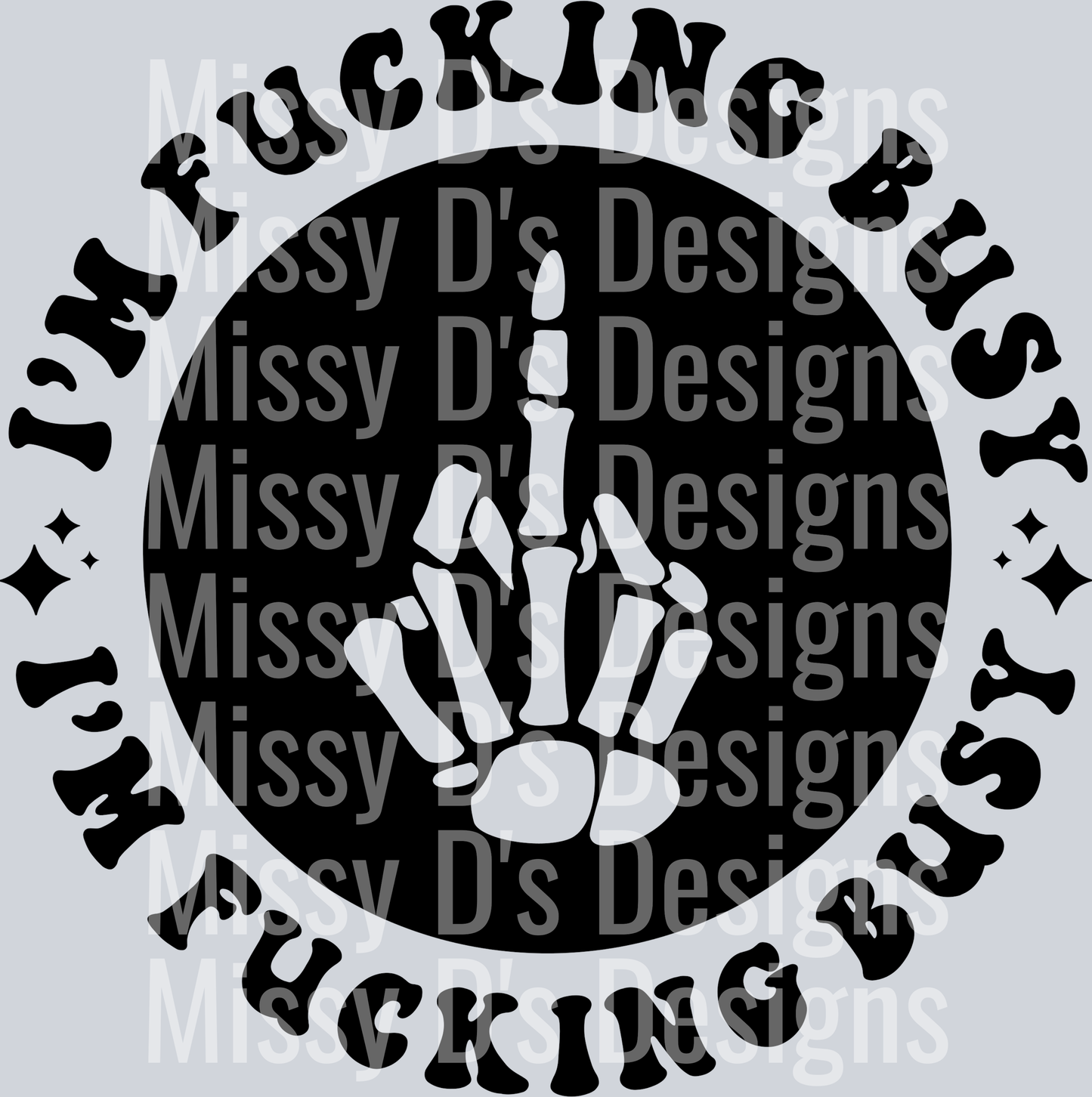 Im Fucking Busy Pocket Design