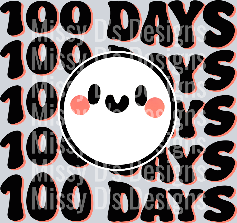 100 days of school