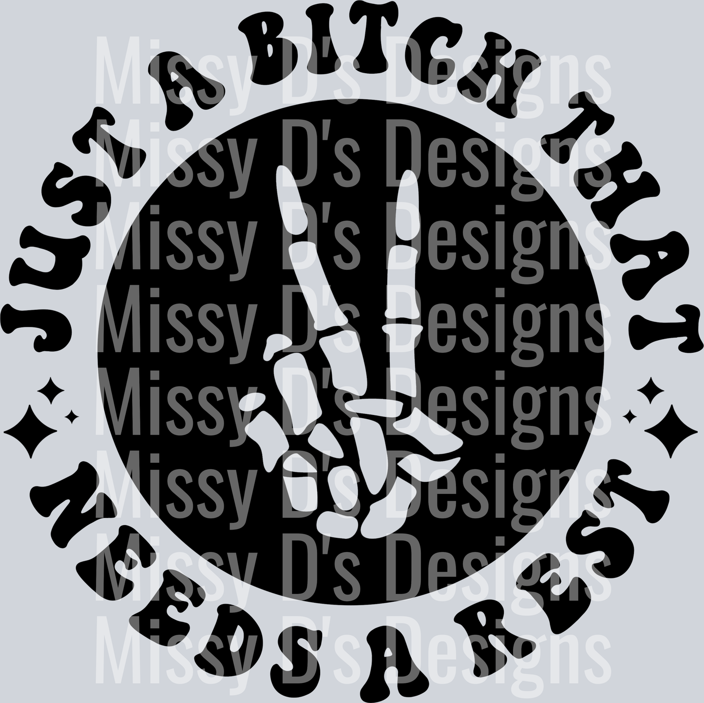 Just A Bitch Who Needs A Rest Pocket Design