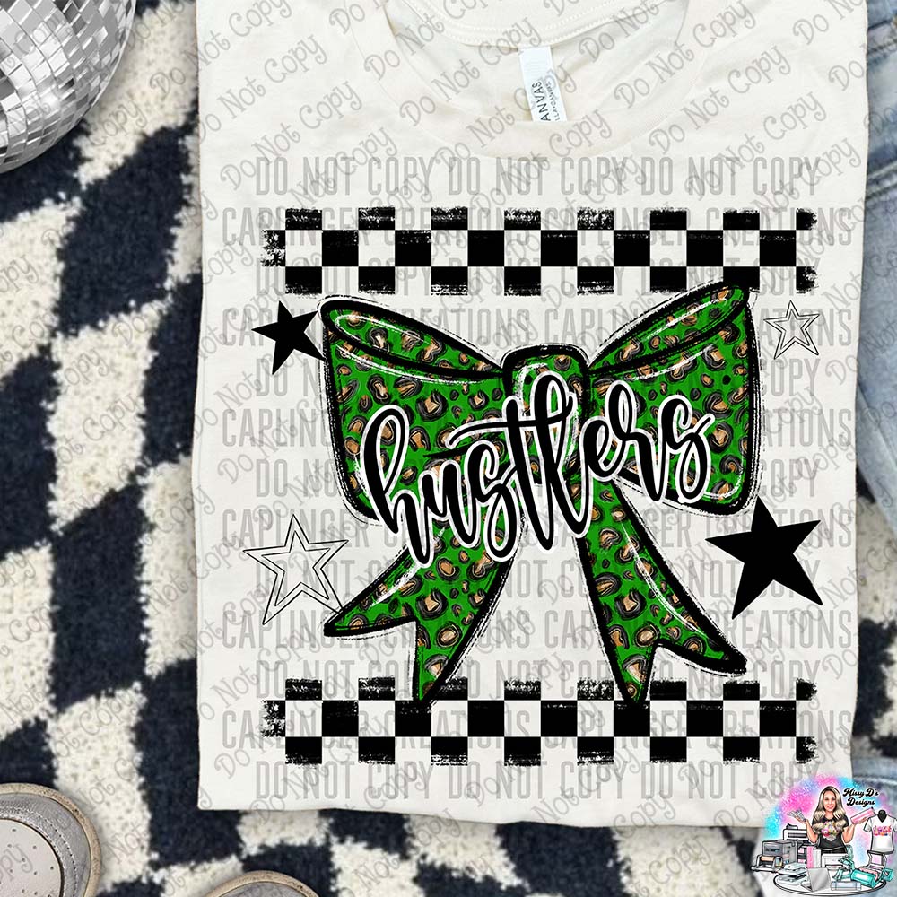 Color Splatter Coquette Bow Over 100 Mascots to Choose from Shirt
