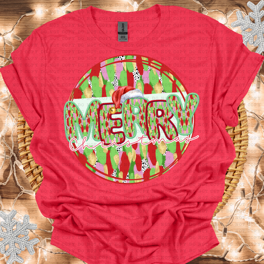 Merry Christmas Watercolor SHIRT