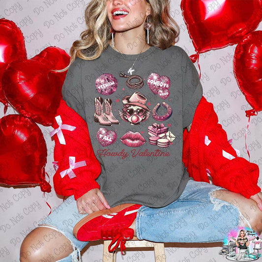 Howdy Valentine Western SHIRT
