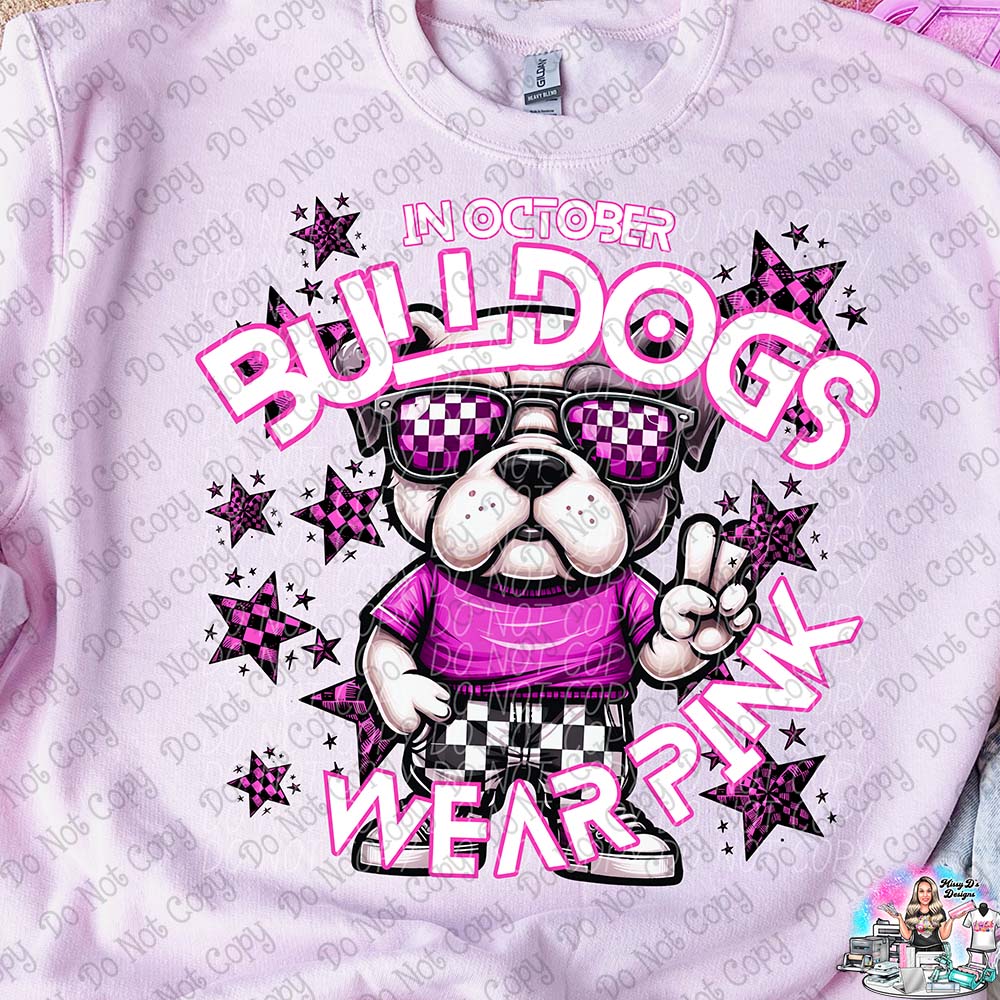 In October Wear Pink - Tons of Mascots to Choose From  SHIRT