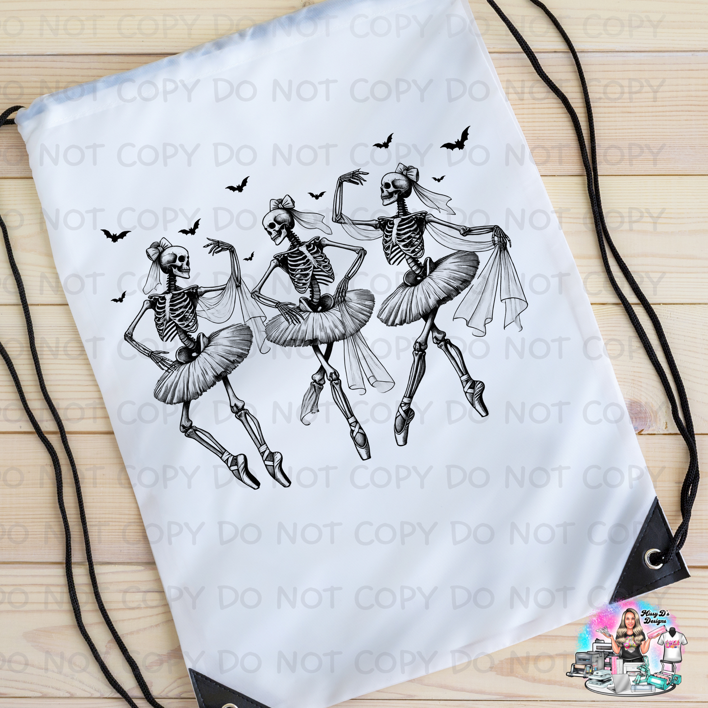 Halloween Trick or Treat Personalized Drawstring Bag