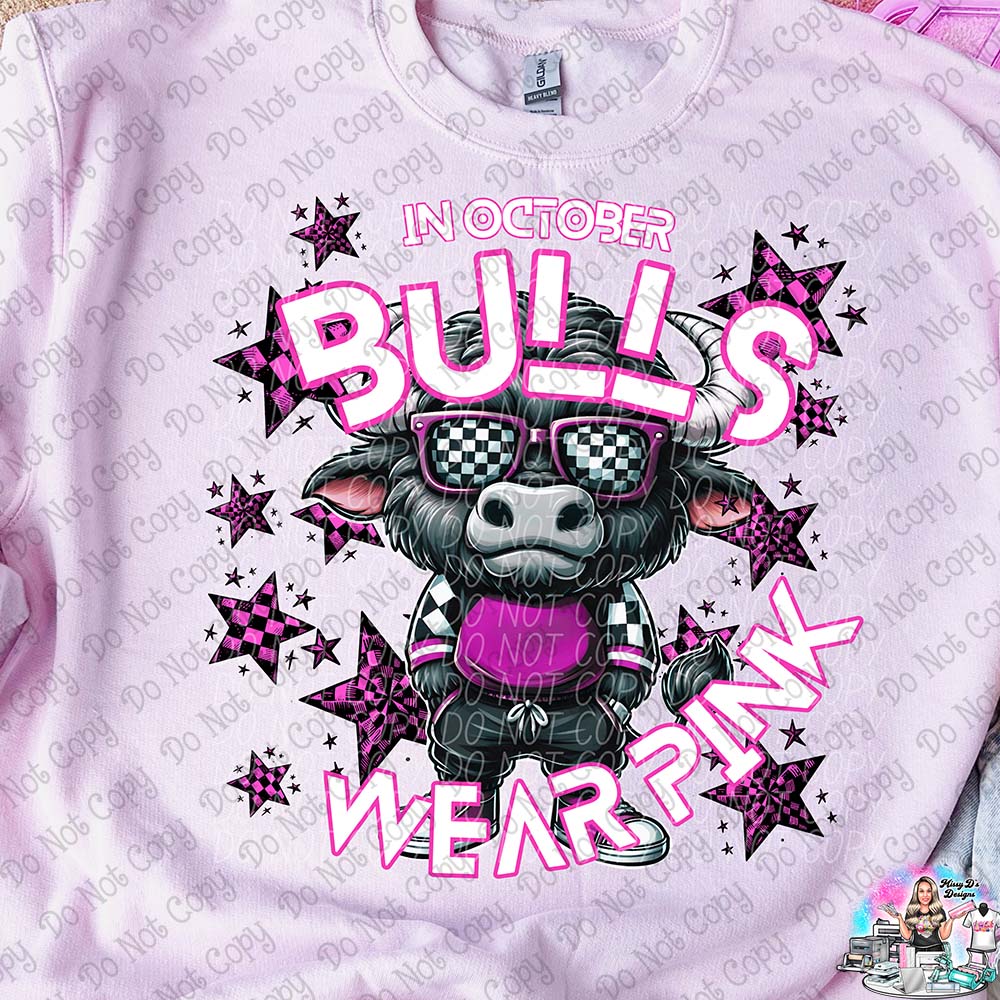 In October Wear Pink - Tons of Mascots to Choose From  SHIRT