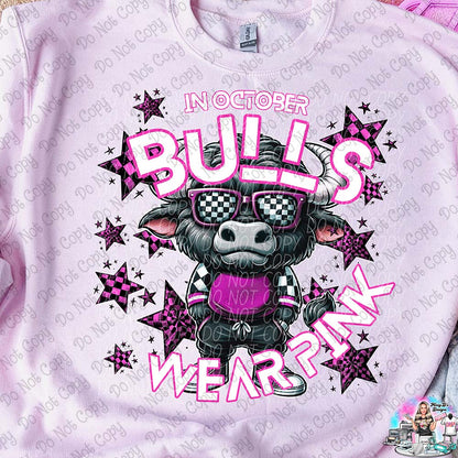 In October Wear Pink - Tons of Mascots to Choose From  SHIRT