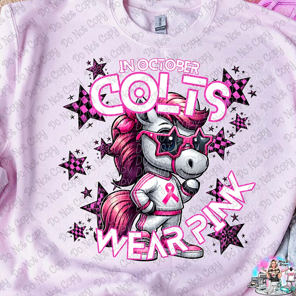 In October Wear Pink - Tons of Mascots to Choose From  SHIRT