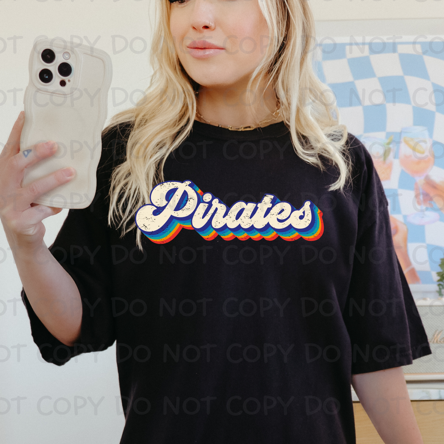 Retro Colorful Pirates SHIRT