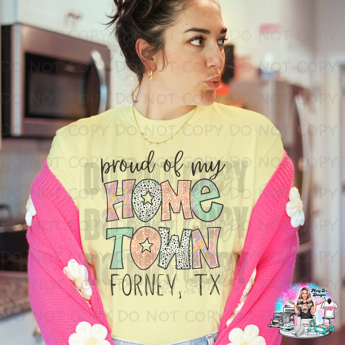 Proud of My Hometown Forney, Texas Boho SHIRT