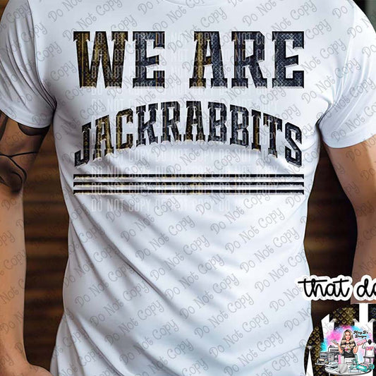We are Jackrabbits Steel SHIRT