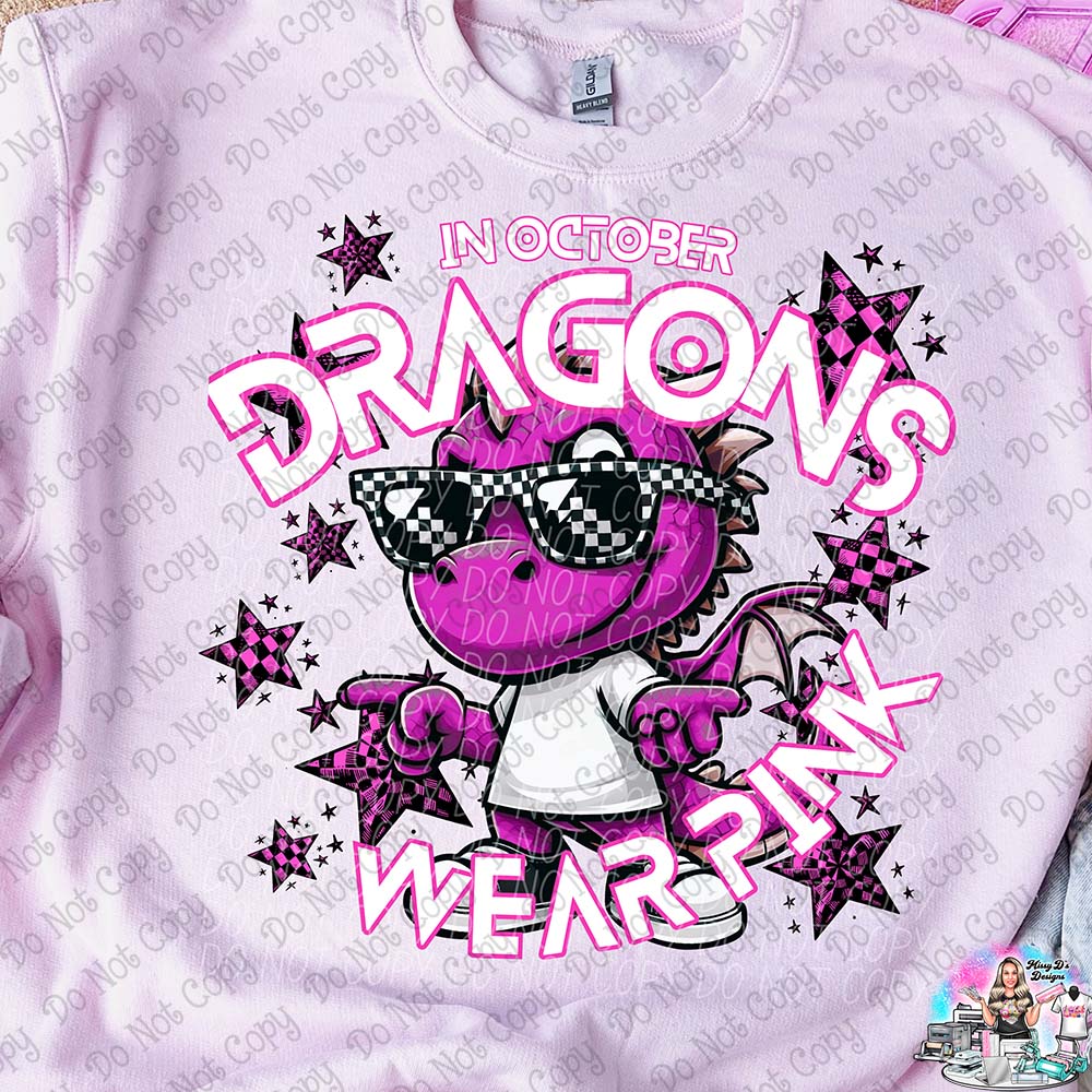 In October Wear Pink - Tons of Mascots to Choose From  SHIRT