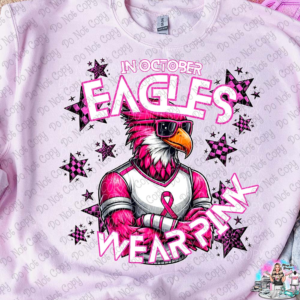 In October Wear Pink - Tons of Mascots to Choose From  SHIRT