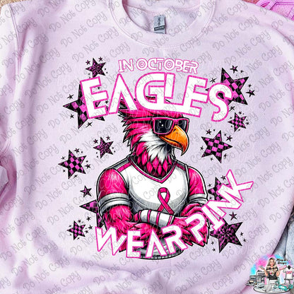 In October Wear Pink - Tons of Mascots to Choose From  SHIRT