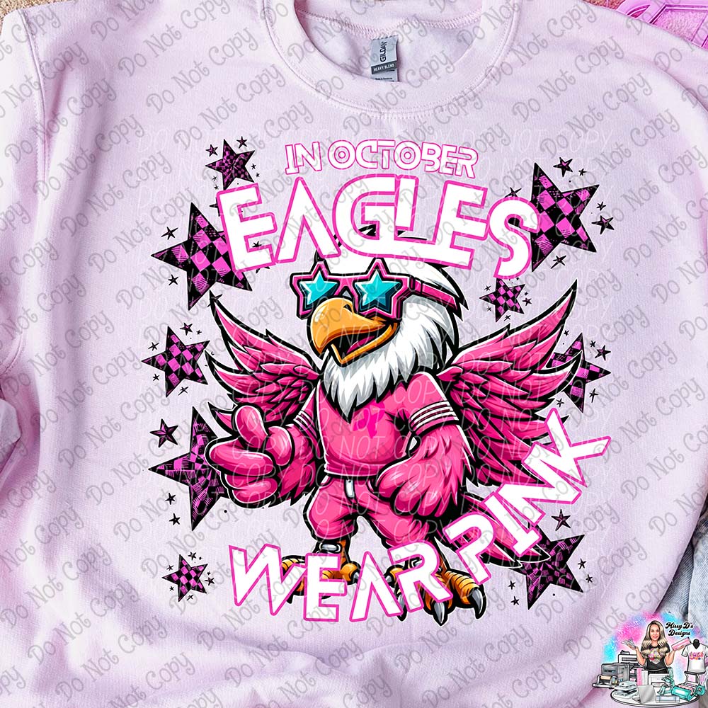 In October Wear Pink - Tons of Mascots to Choose From  SHIRT