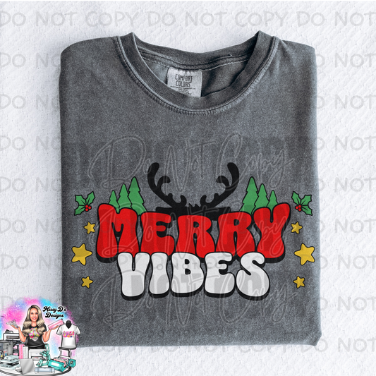 Merry Vibes Christmas SHIRT