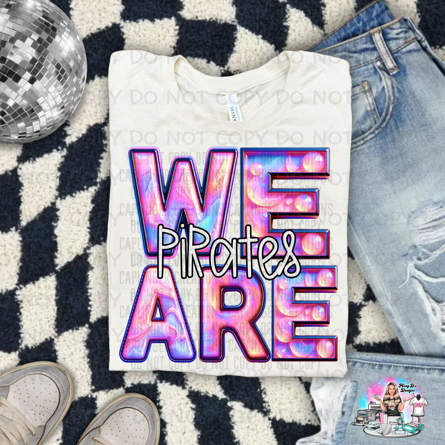 We are Pirates Pink 1027 SHIRT