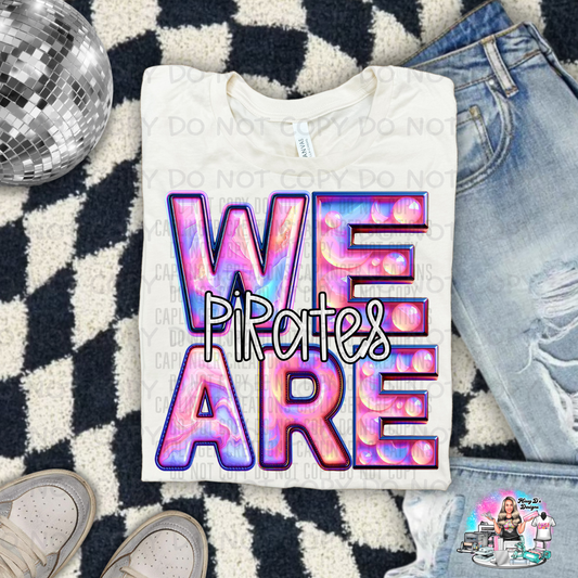 We are Pirates Pink 1027 SHIRT