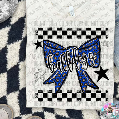 Color Splatter Coquette Bow Over 100 Mascots to Choose from Shirt