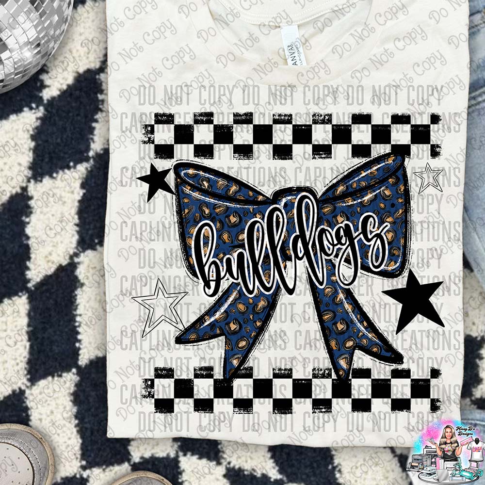 Color Splatter Coquette Bow Over 100 Mascots to Choose from Shirt
