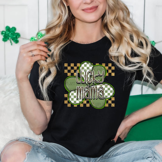 Lucky Mama Checkered SHIRT