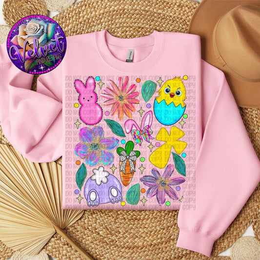 Easter Collaboration Chick Cross Bunny SHIRT