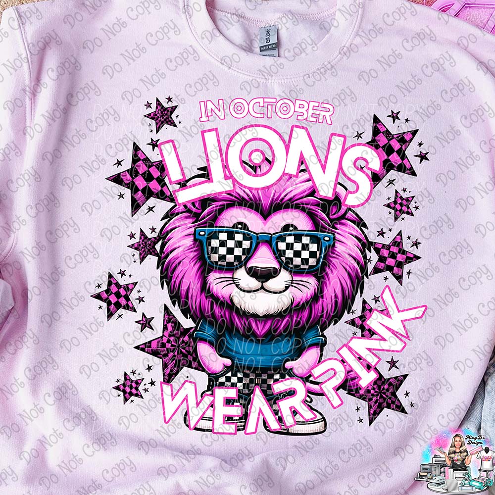 In October Wear Pink - Tons of Mascots to Choose From  SHIRT