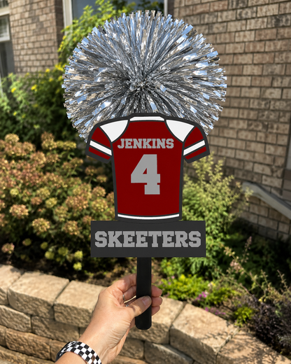 Custom Football Jersey Spirit Stick