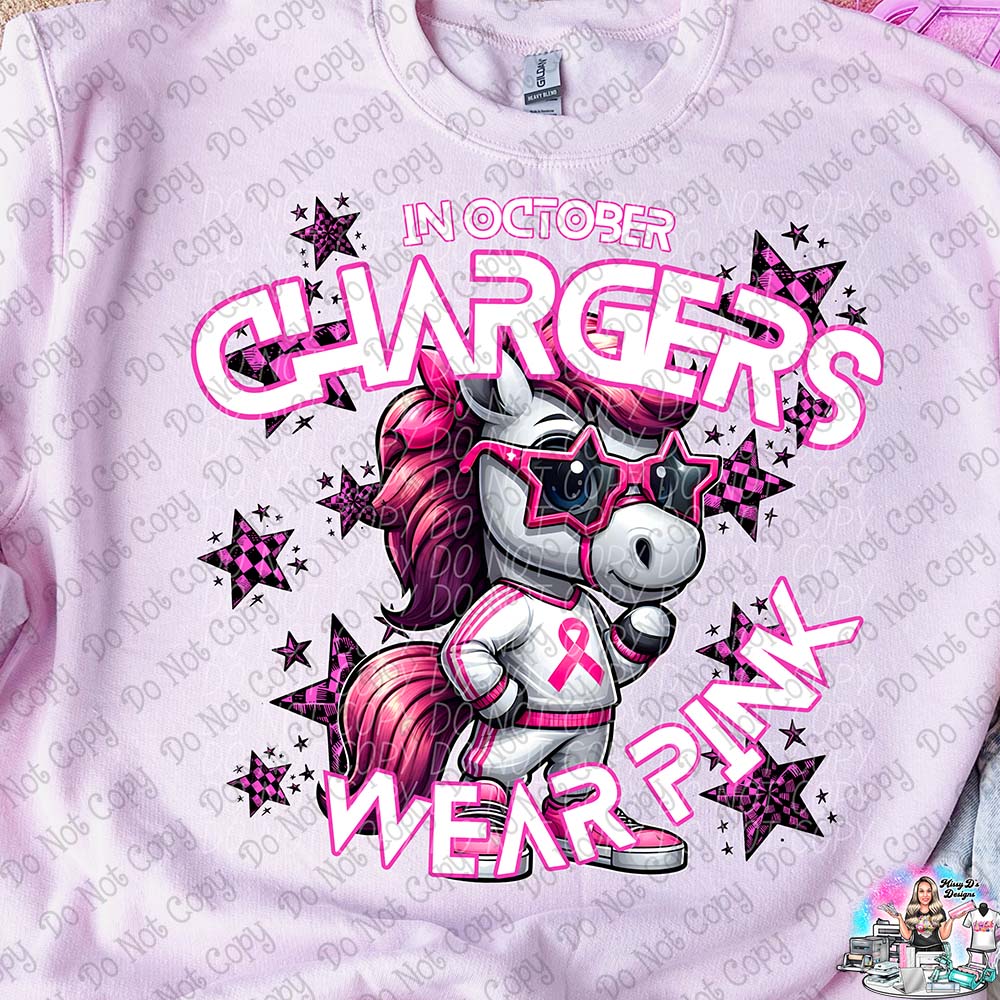 In October Wear Pink - Tons of Mascots to Choose From  SHIRT