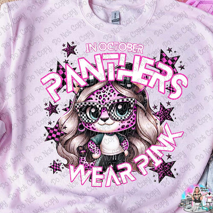 In October Wear Pink - Tons of Mascots to Choose From  SHIRT