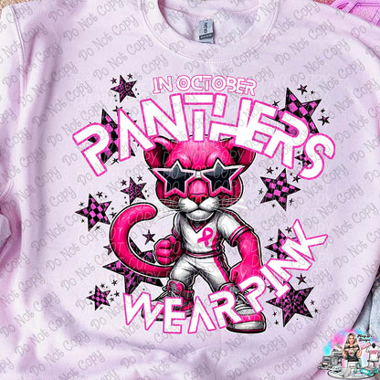 In October Wear Pink - Tons of Mascots to Choose From  SHIRT