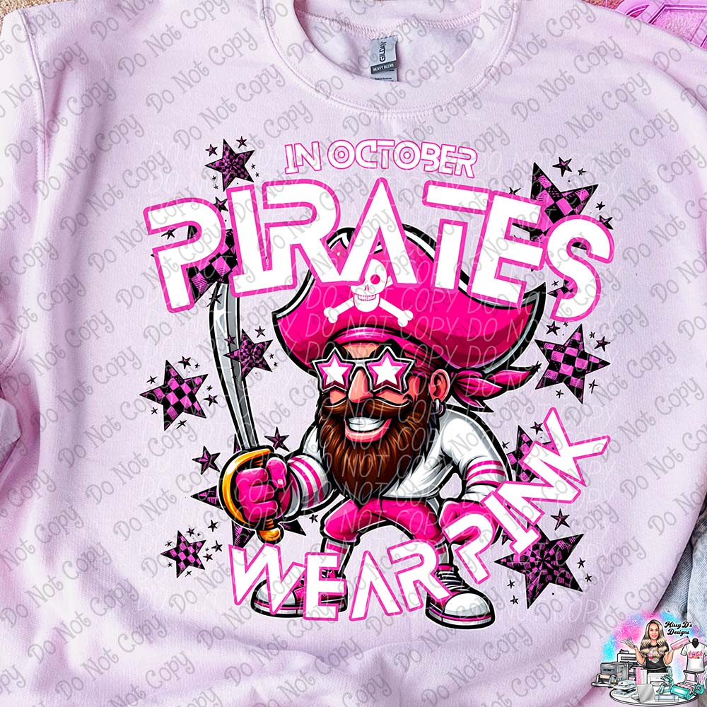In October Wear Pink - Tons of Mascots to Choose From  SHIRT
