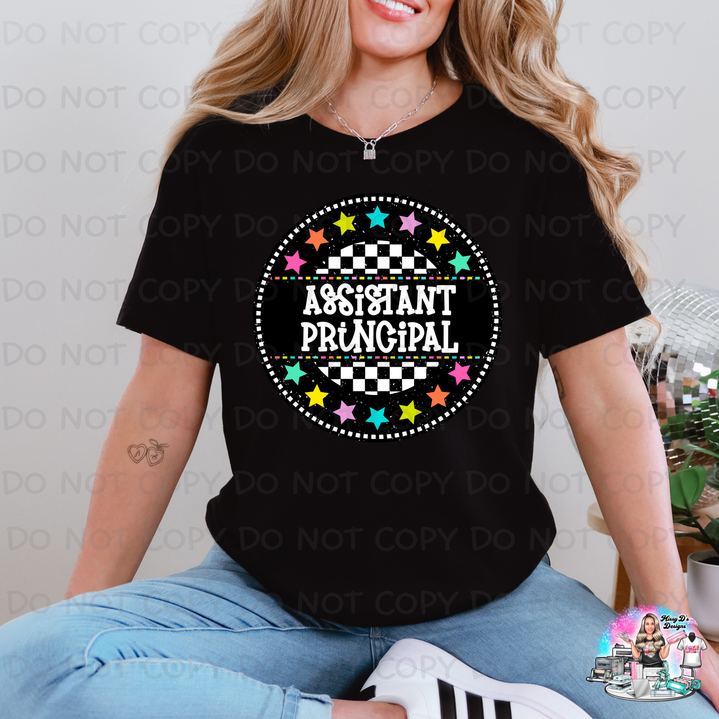 Assistant Principal Circle Stars SHIRT