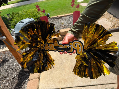 Custom Name Spirit Stick Pom-Pom Stick