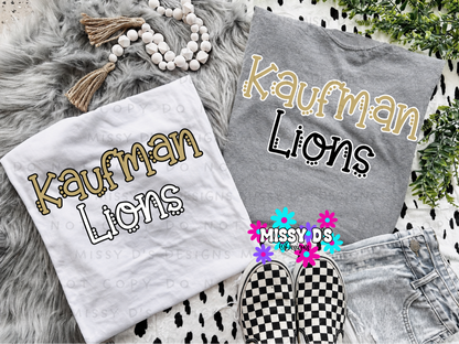 Week 1 - $10 Spirit Shirt Special - Choose your Mascot!